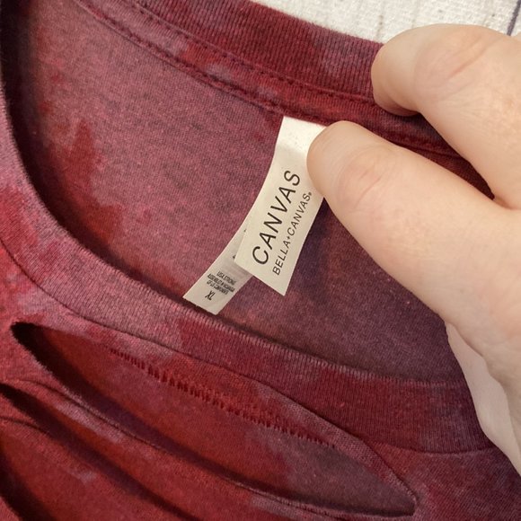 Sanderson Witch Museum Salem Upcycled Destroyed Rocker Cotton Jersey Tee - Picture 6 of 7